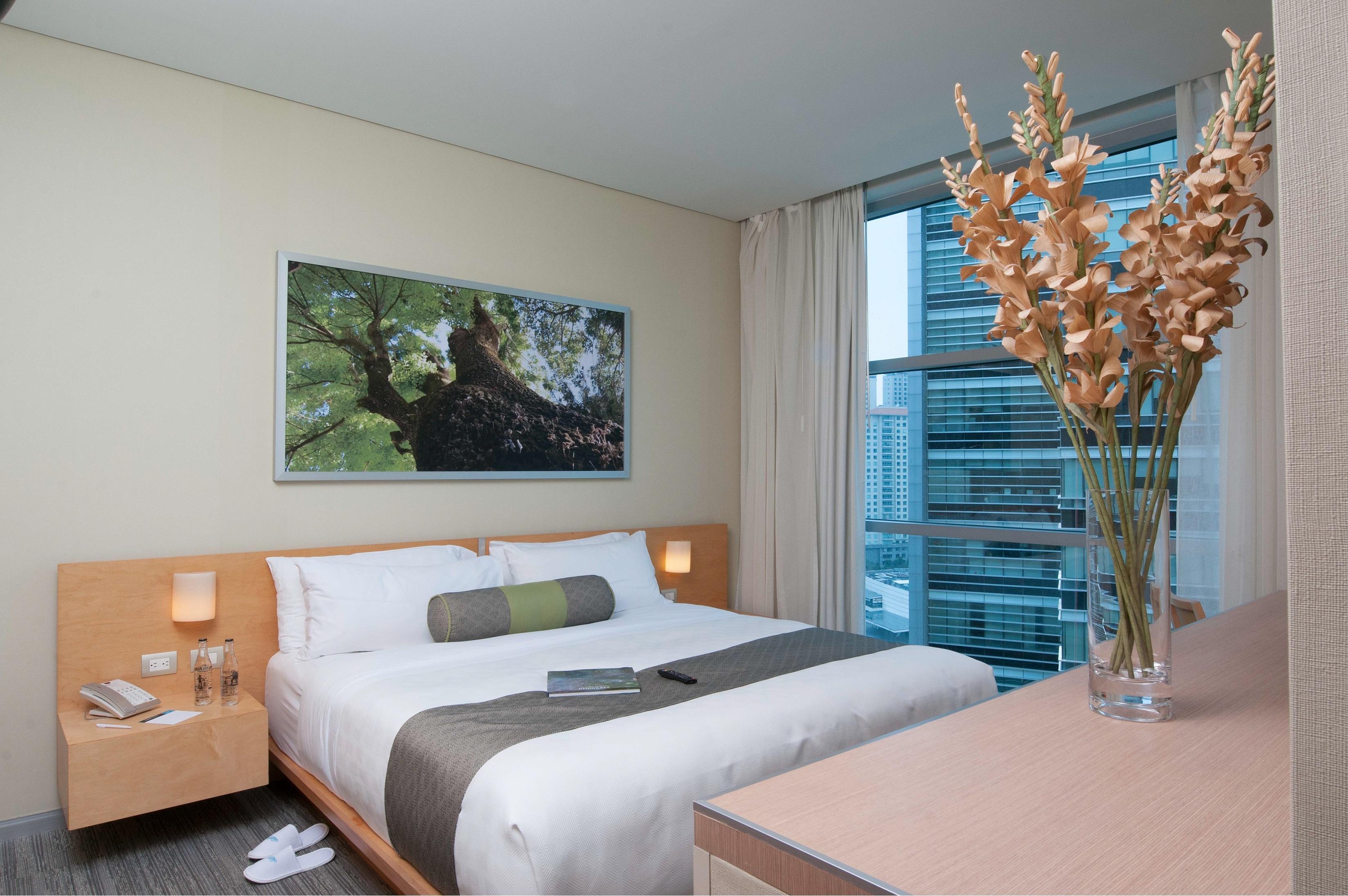 Stadia Suites Mexico City Santa Fe Exterior photo A bedroom at the hotel