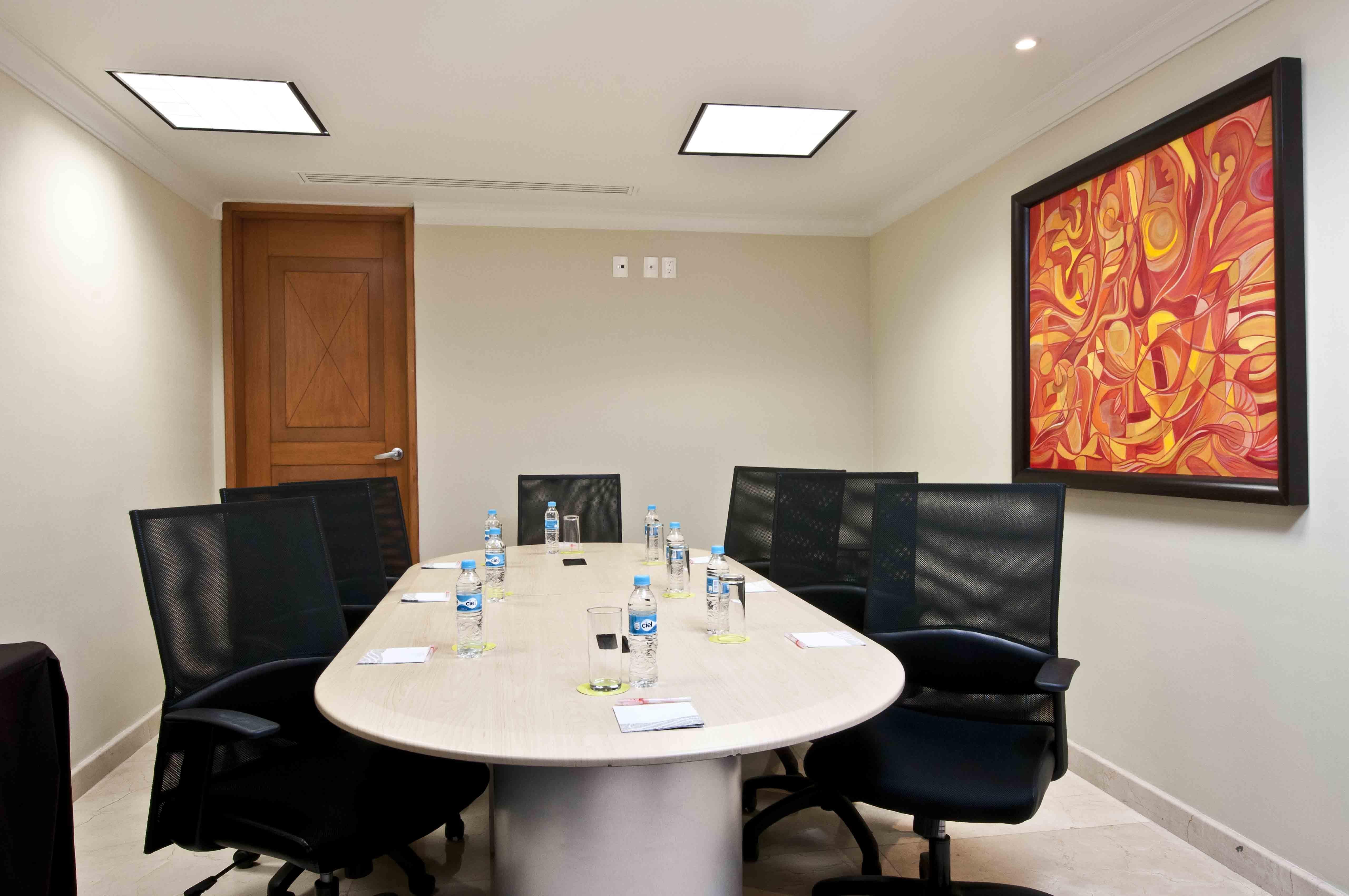 Stadia Suites Mexico City Santa Fe Exterior photo Meeting room at the hotel