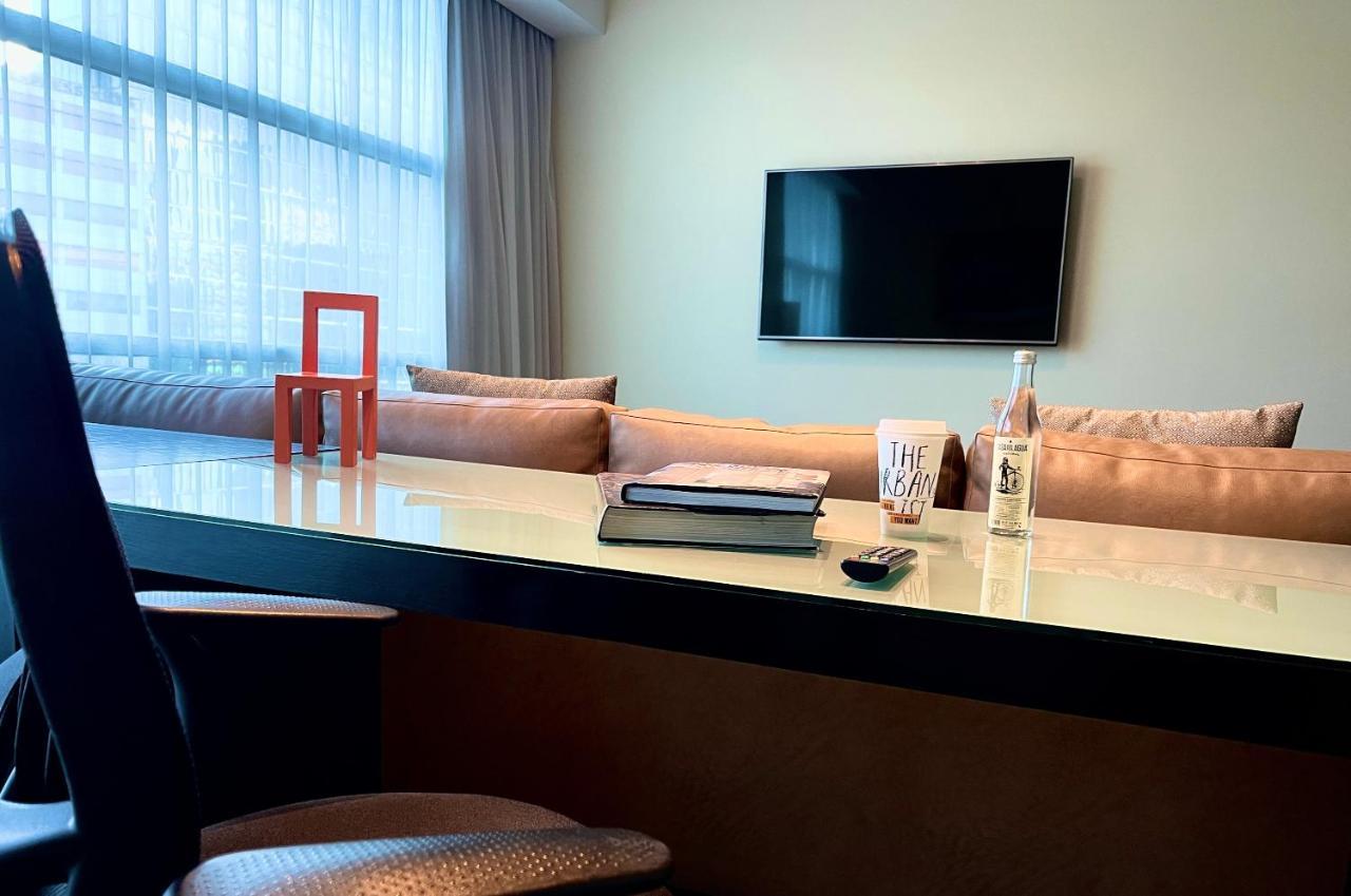 Stadia Suites Mexico City Santa Fe Exterior photo A meeting room at the hotel
