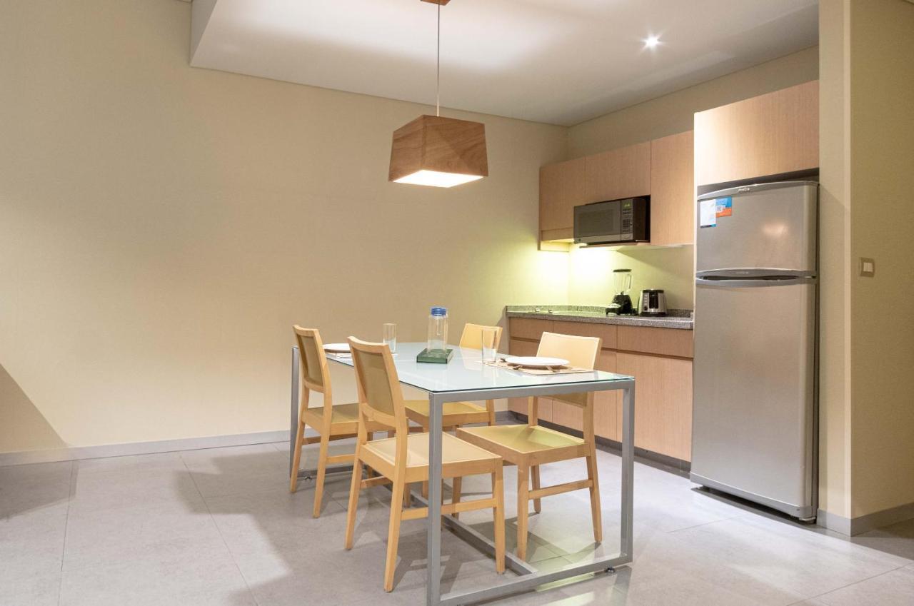 Stadia Suites Mexico City Santa Fe Exterior photo A typical kitchen in a serviced apartment