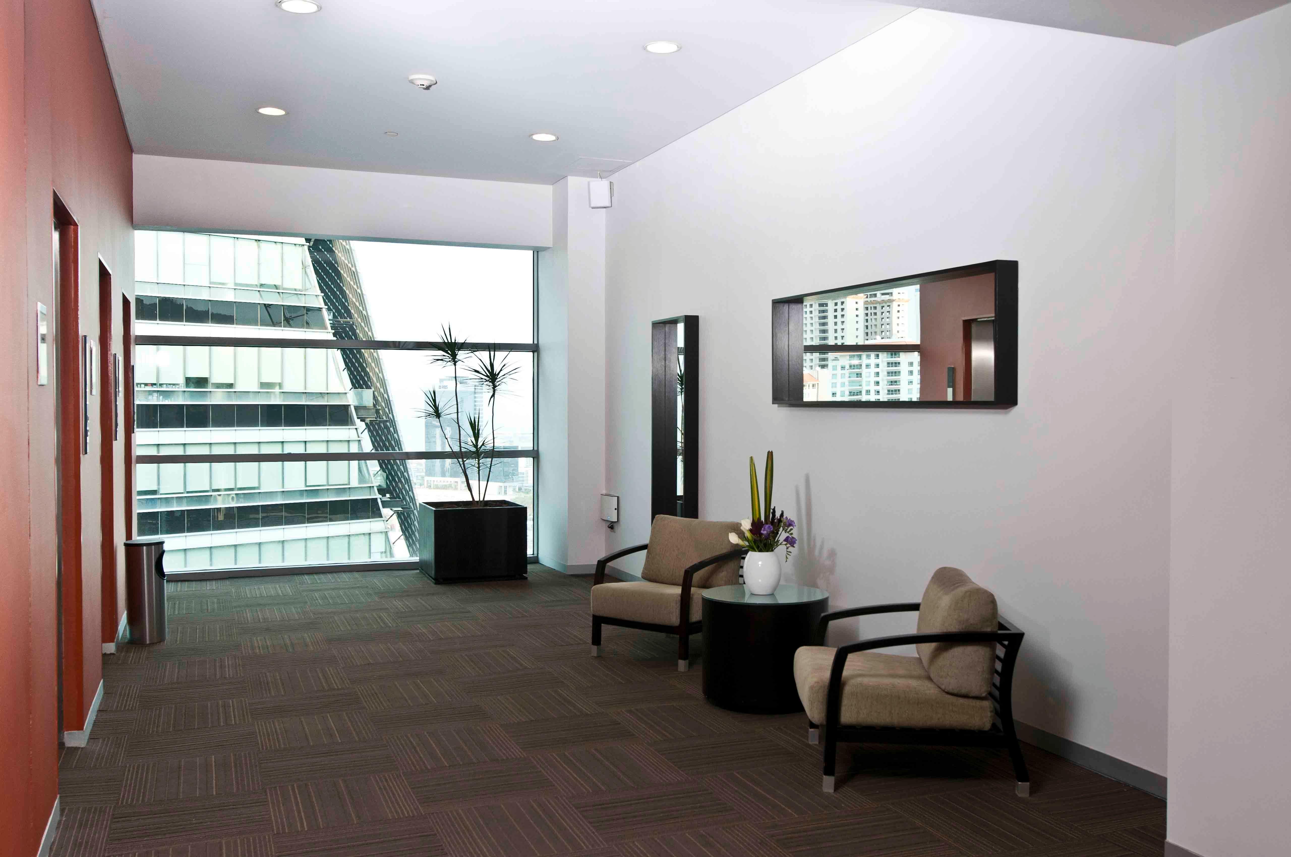 Stadia Suites Mexico City Santa Fe Exterior photo Interior of the hotel